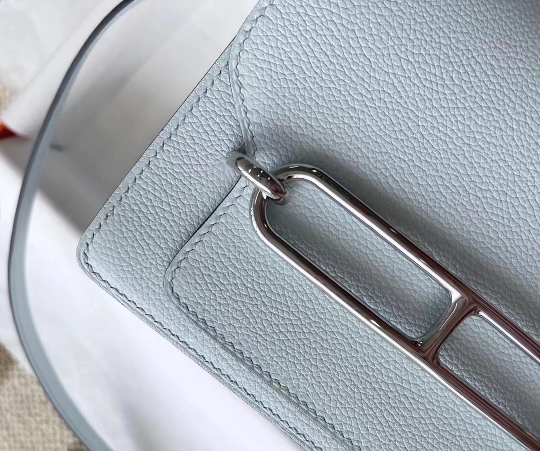 에르메스 룰리스18 린넨블루 은장 에버컬러